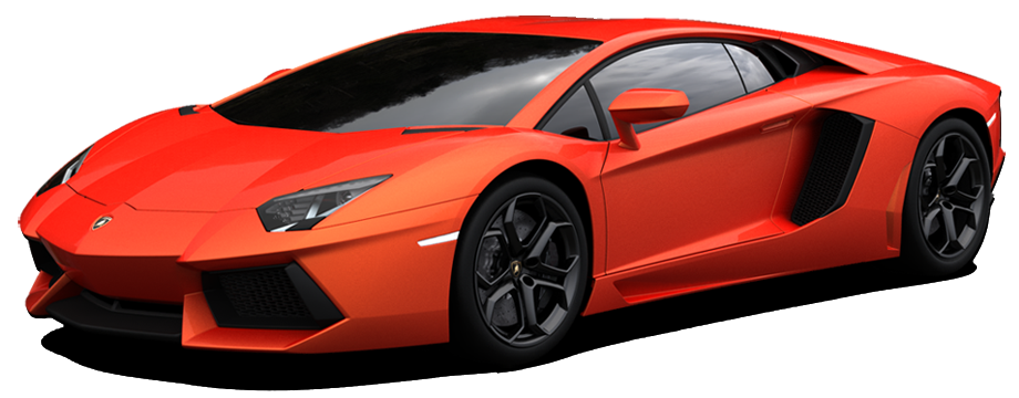 Convertible Lamborghini Red Transparent PNG Image