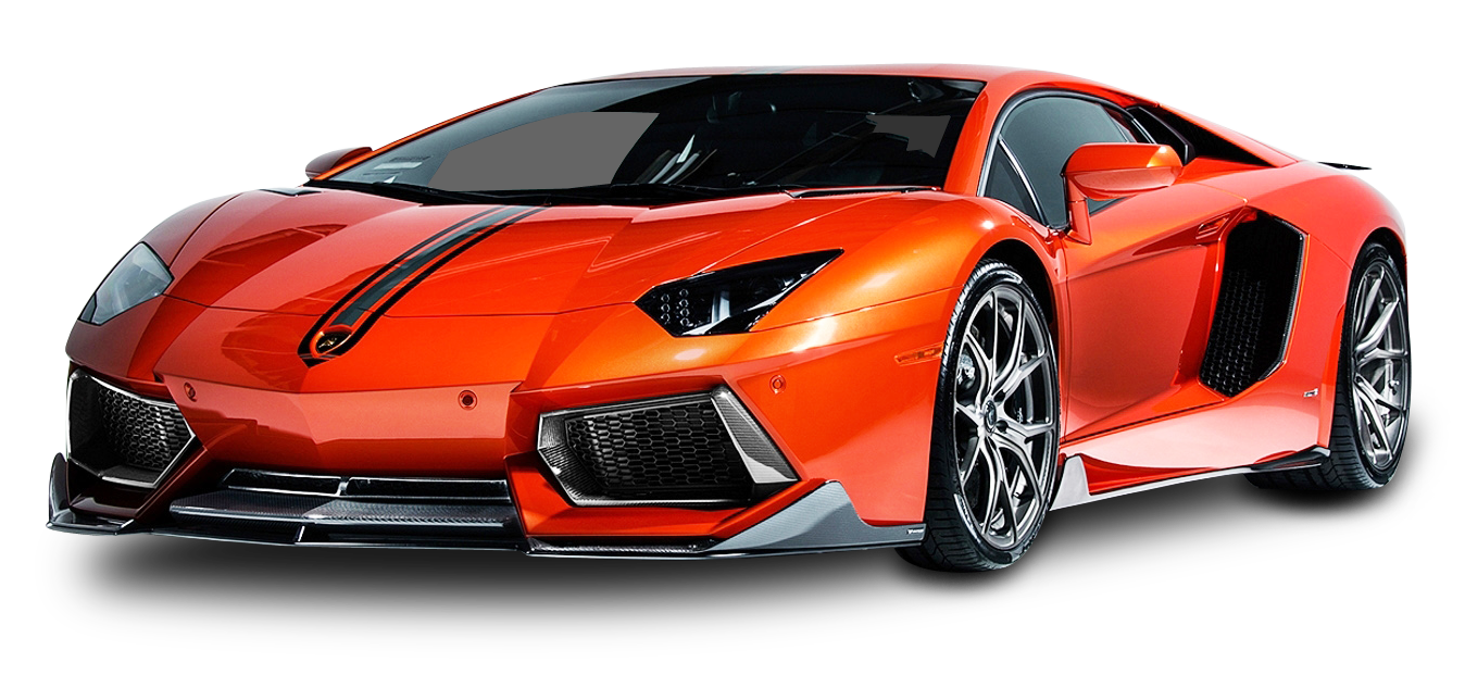 Car Lamborghini Red Transparent PNG Image