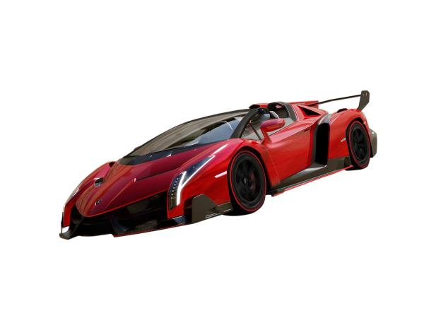 Car Lamborghini Red Transparent PNG Image