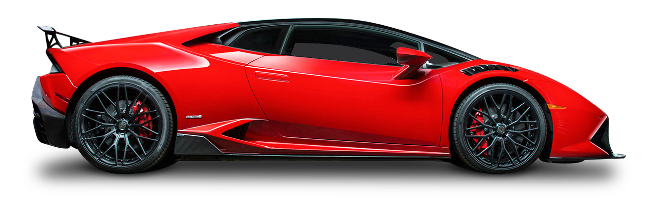Car Lamborghini Red Transparent PNG Image