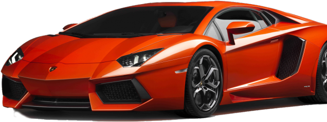 Lamborghini Red Transparent PNG Image