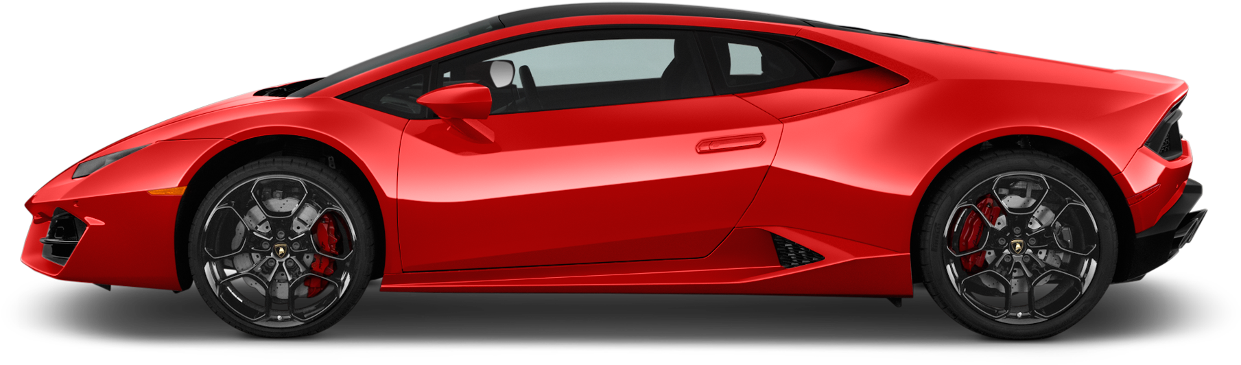 Lamborghini Red Transparent PNG Image
