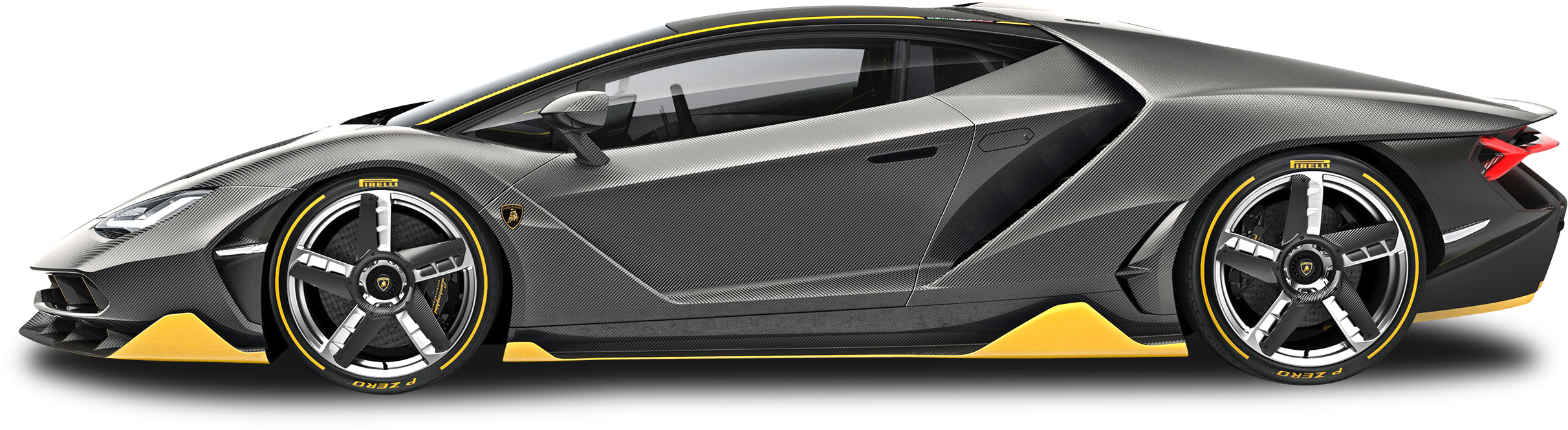 Lamborghini Side View Transparent PNG Image