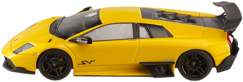 Lamborghini Yellow Sports Transparent PNG Image