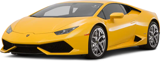 Lamborghini Yellow Sports Transparent PNG Image