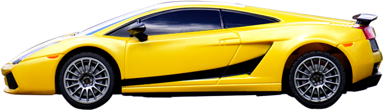 Lamborghini Yellow Sports Transparent PNG Image