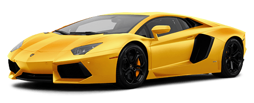 Lamborghini Yellow Sports Transparent PNG Image