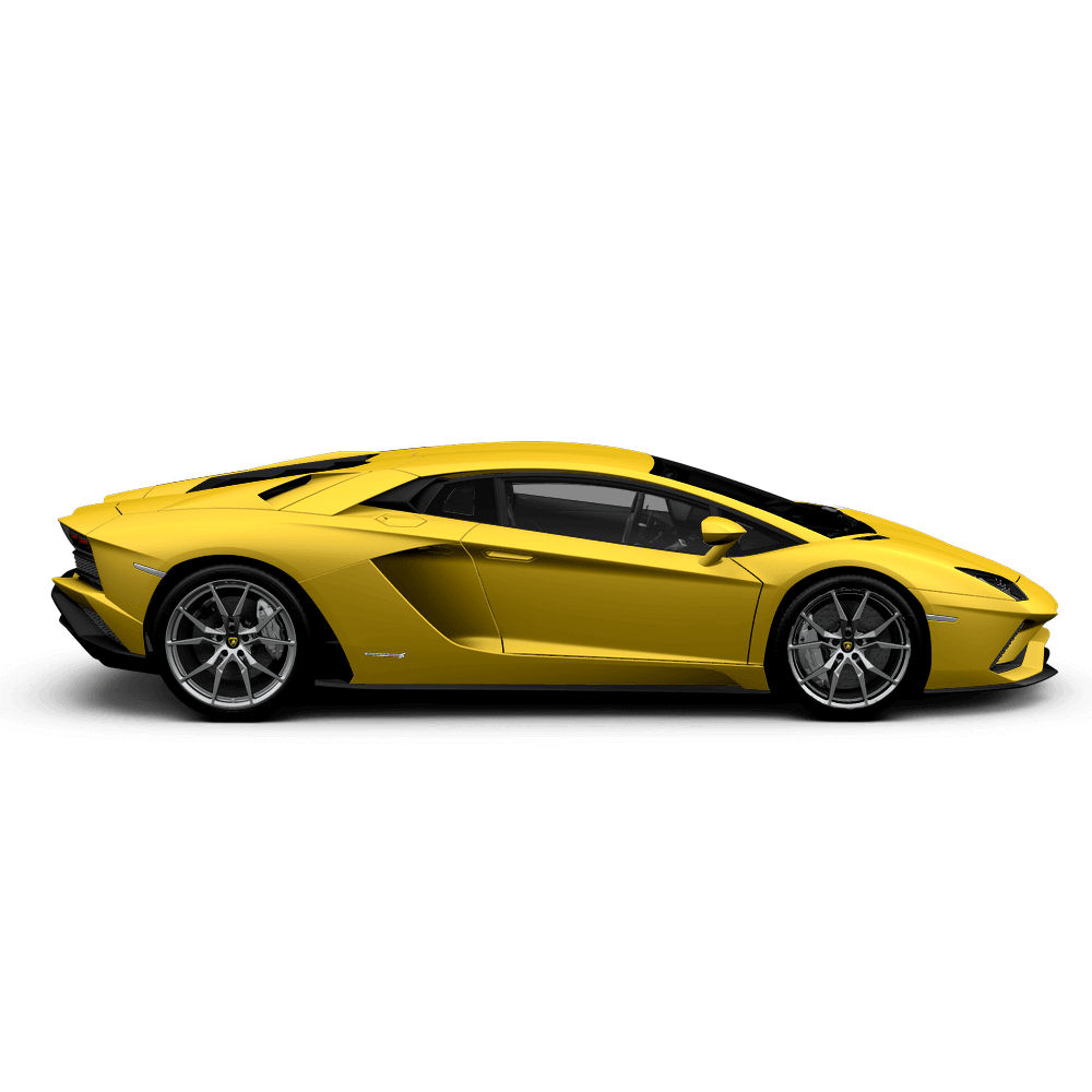 Convertible Lamborghini Yellow Transparent PNG Image