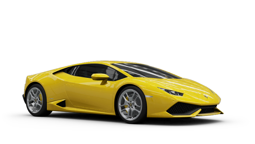 Convertible Lamborghini Yellow Transparent PNG Image