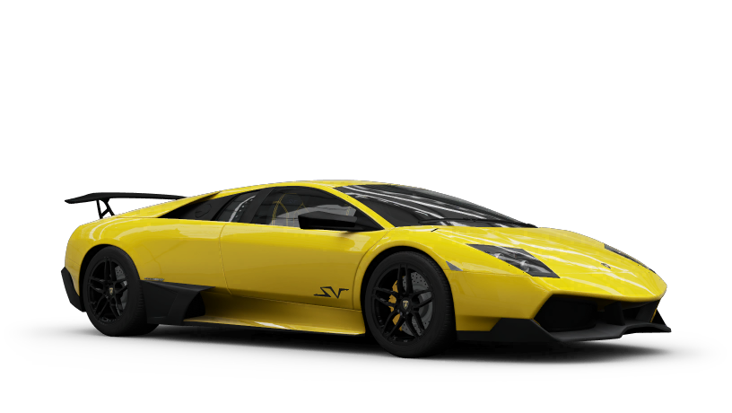 Lamborghini Yellow Transparent PNG Image