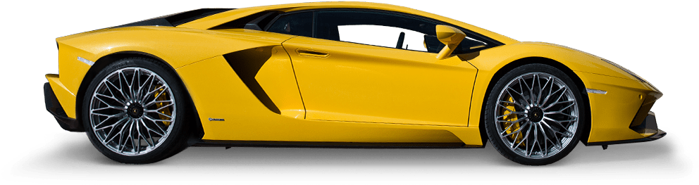 Lamborghini Yellow Transparent PNG Image