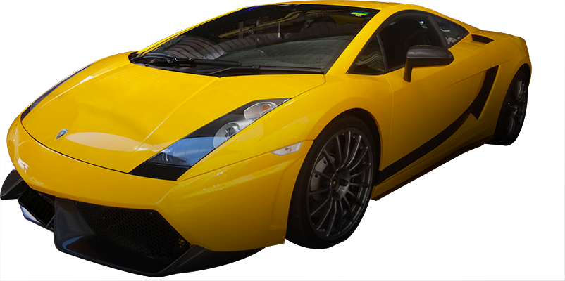 Lamborghini Yellow Transparent PNG Image