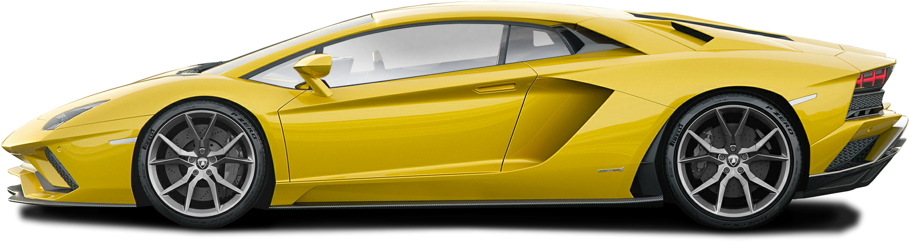 Lamborghini Yellow File Transparent PNG Image
