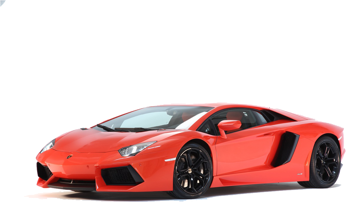 Aventador Lamborghini Red Transparent PNG Image