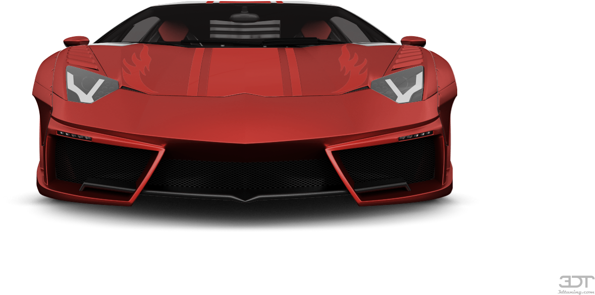 Aventador Lamborghini Red Transparent PNG Image
