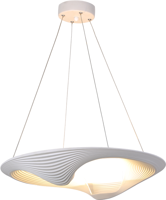 White Ceiling Lamp Transparent PNG Image