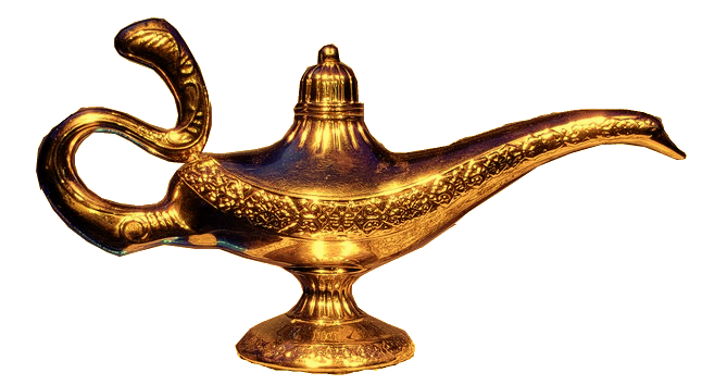 Genie Lamp Transparent PNG Image