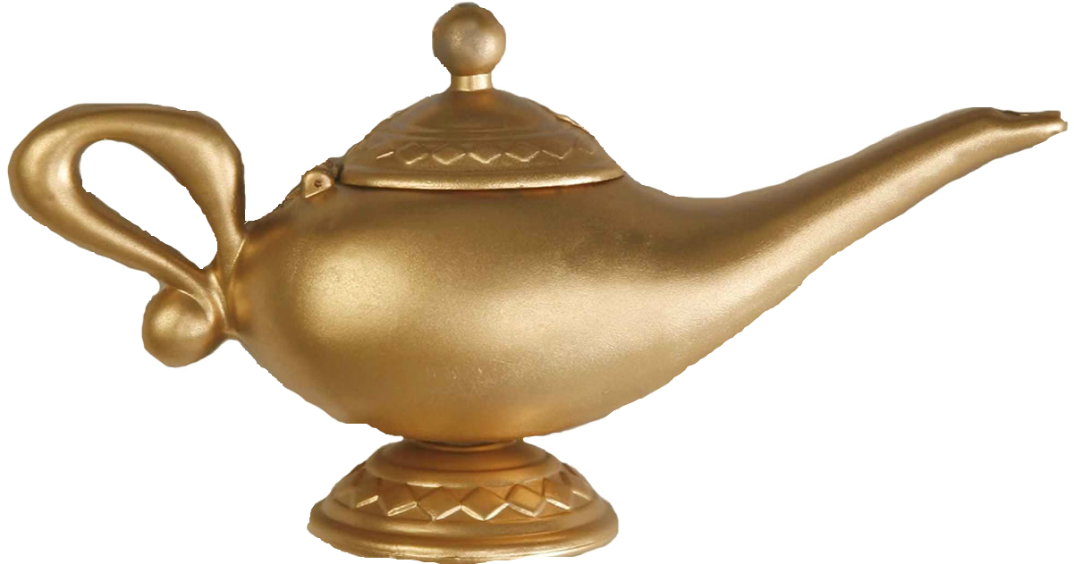 Genie Lamp Transparent PNG Image