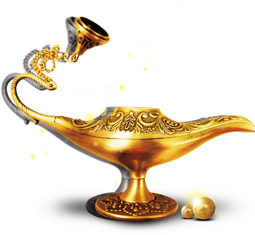 Genie Lamp Transparent PNG Image