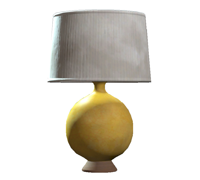Ceramic Lamp Transparent PNG Image