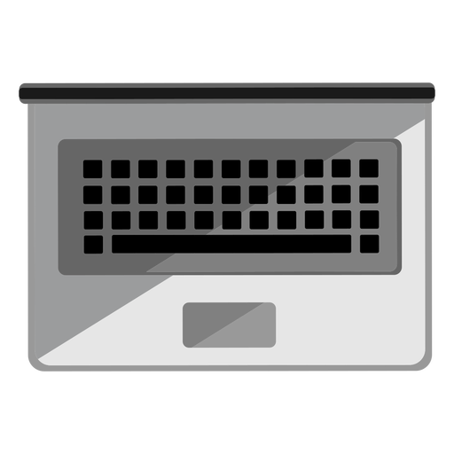 Laptop Top View Transparent PNG Image