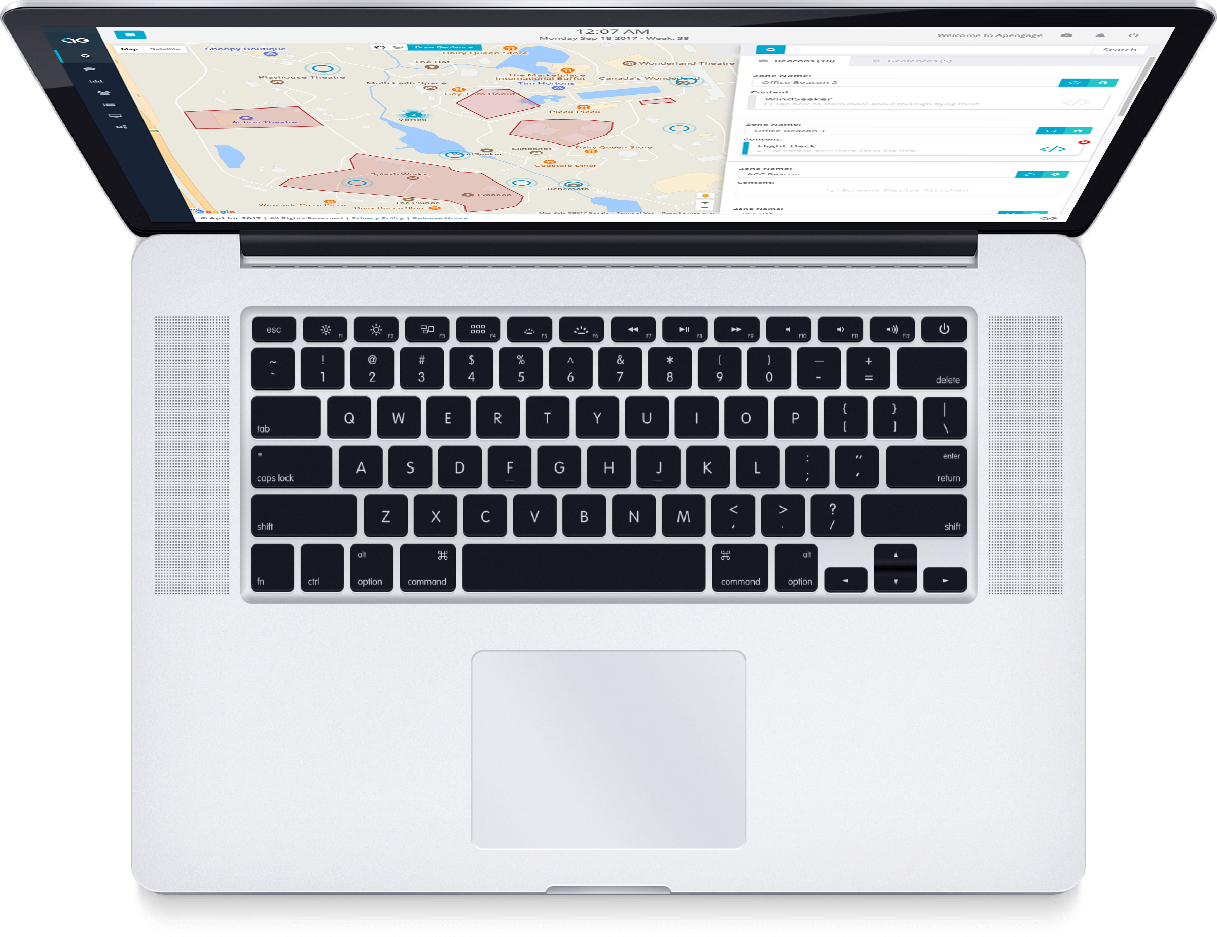 Laptop Top Portable View Transparent PNG Image