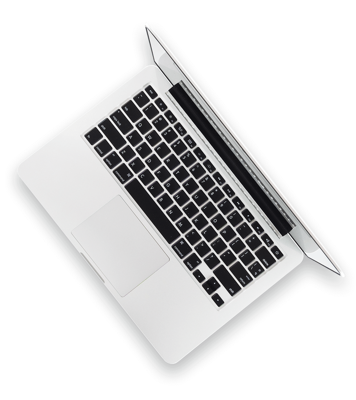 Laptop Top Portable View Transparent PNG Image