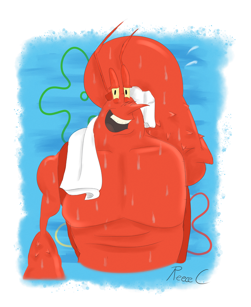 The Larry Lobster Transparent PNG Image