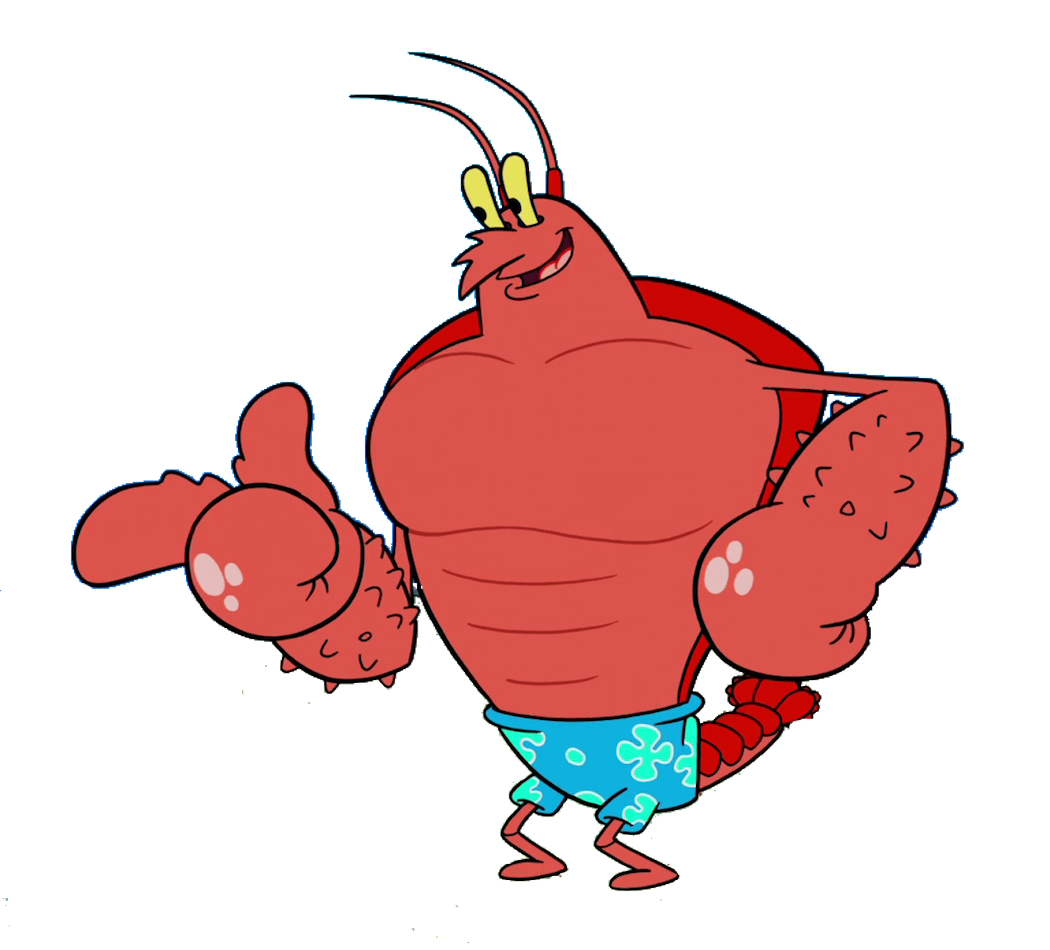 The Larry Lobster Transparent PNG Image