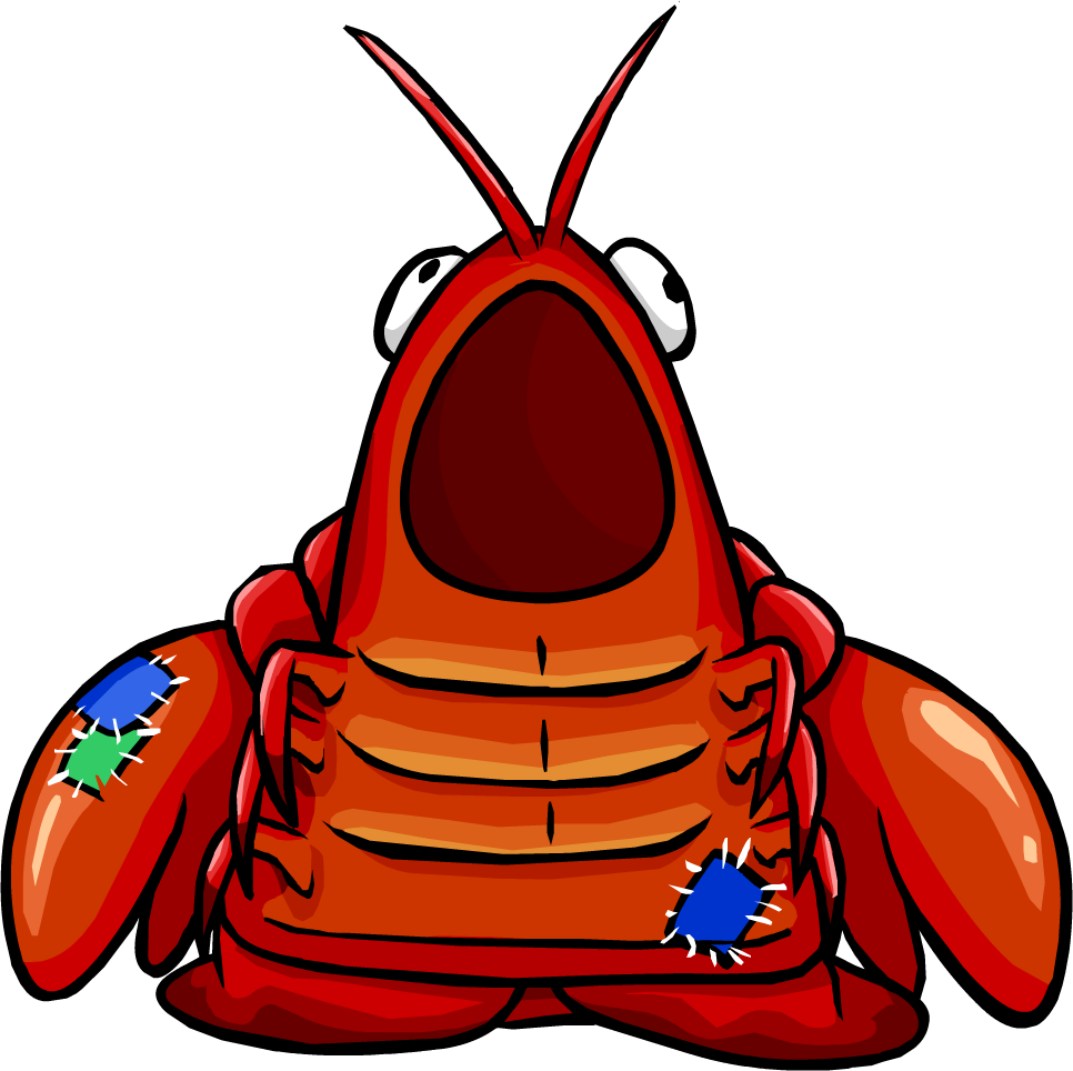 The Larry Lobster Transparent PNG Image