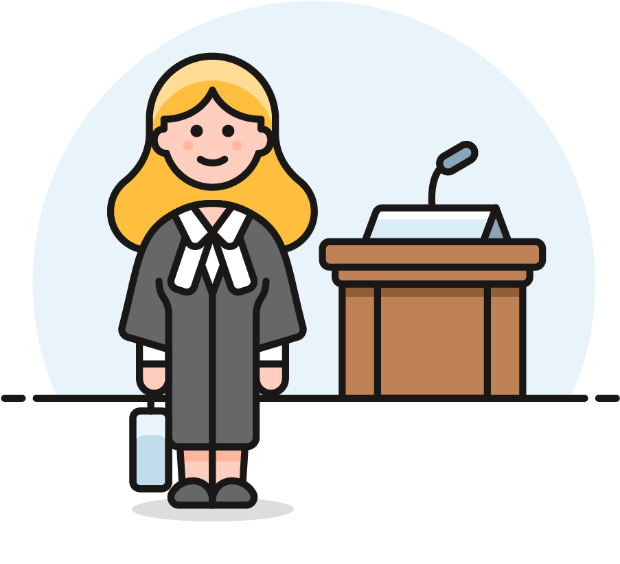 Vector Lawyer File Transparent PNG Image