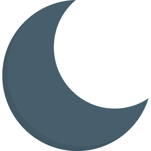 Half Moon Transparent PNG Image