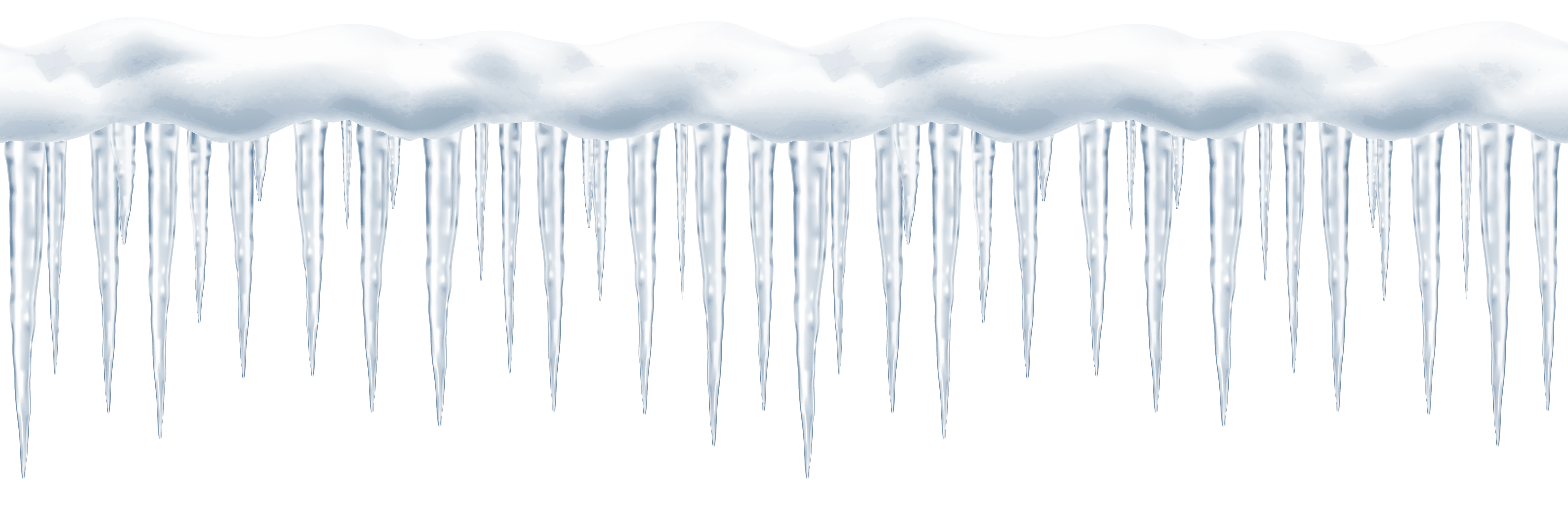 Icicles Transparent PNG Image