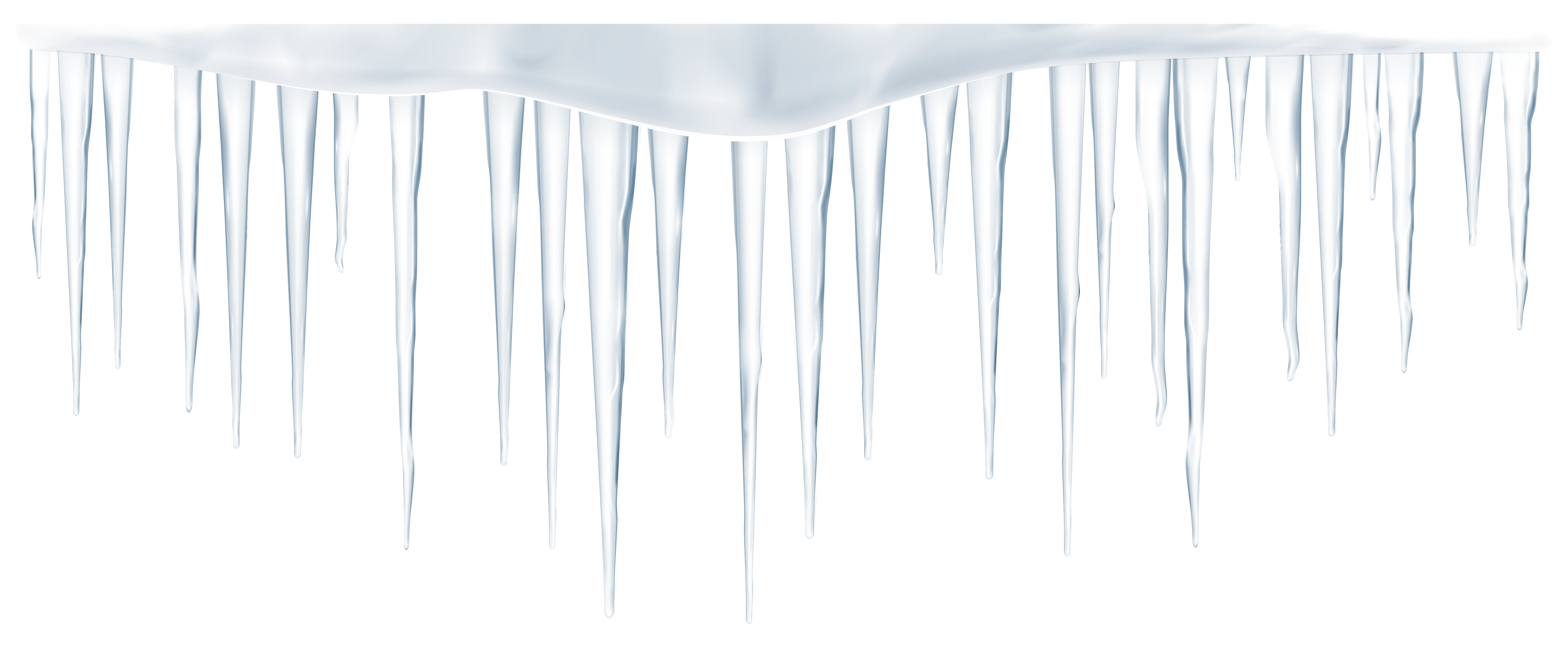 Icicles Transparent PNG Image