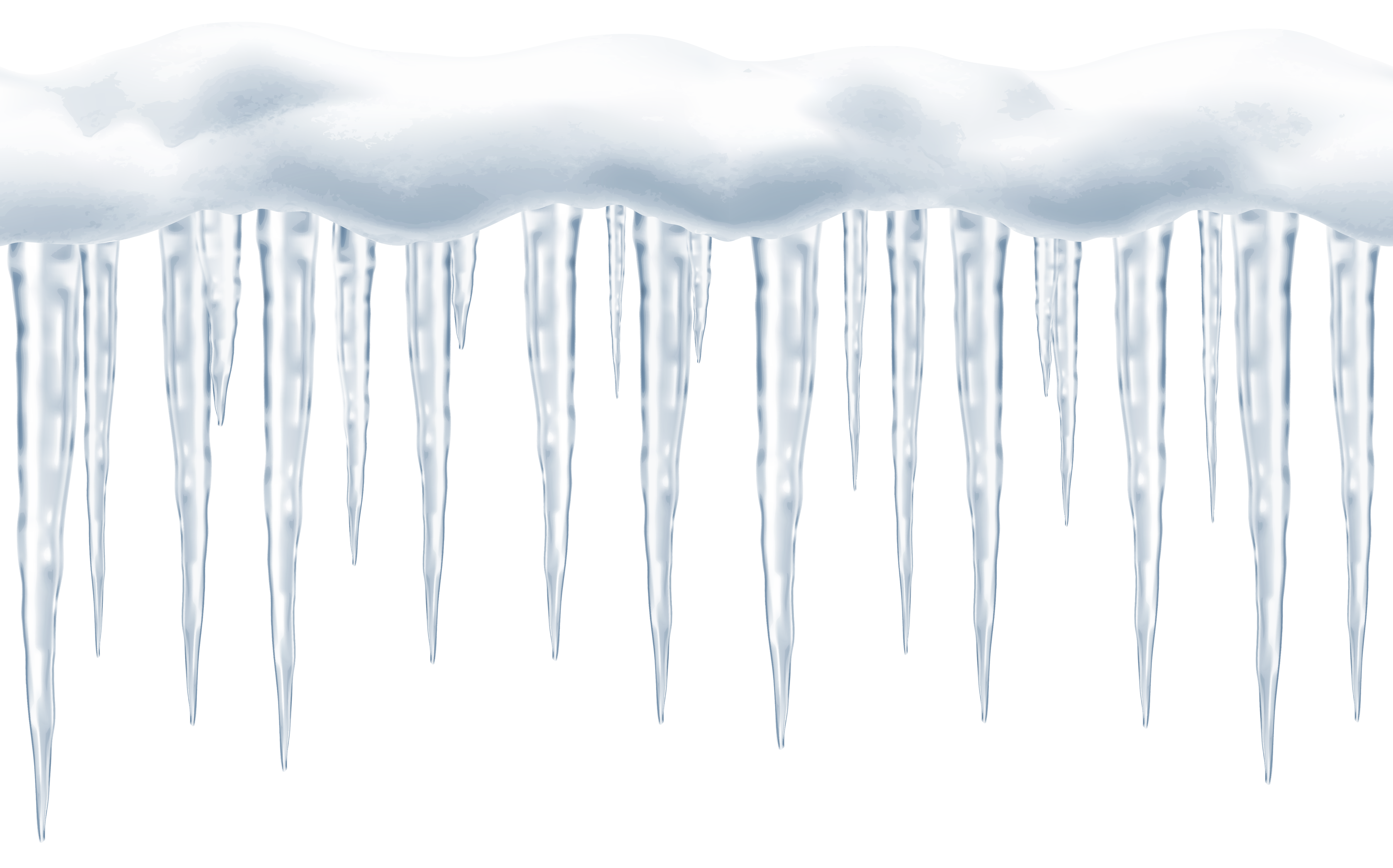 Icicles Transparent PNG Image