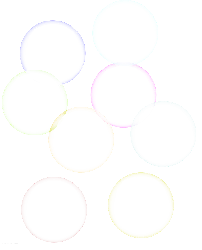 Soap Bubbles Transparent PNG Image