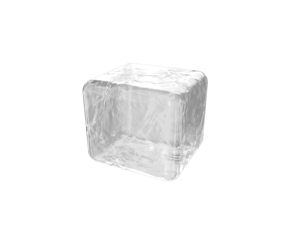 Ice Cube Transparent PNG Image
