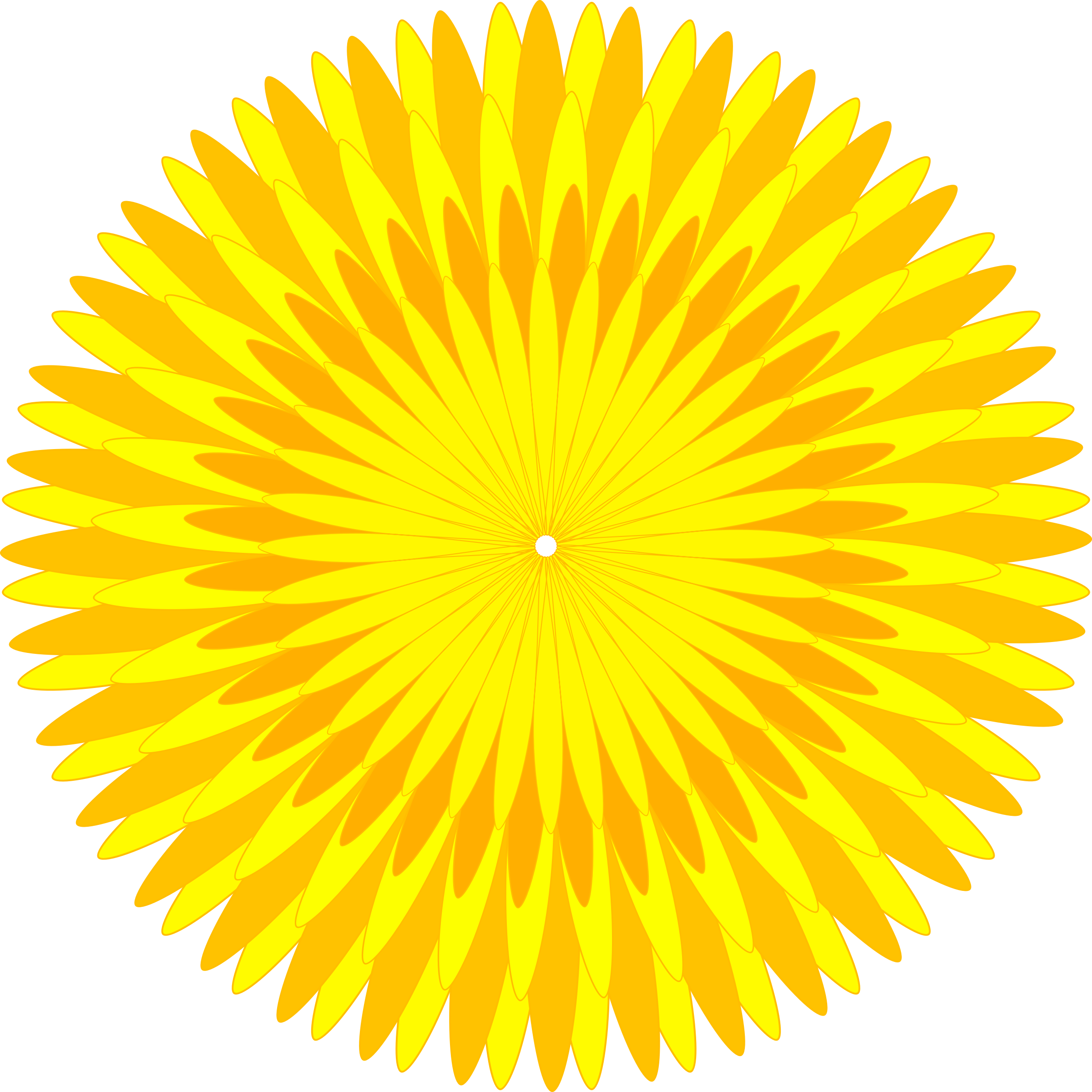 Yellow Dandelion Transparent PNG Image