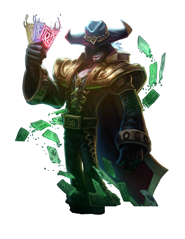 Twisted Fate Transparent PNG Image