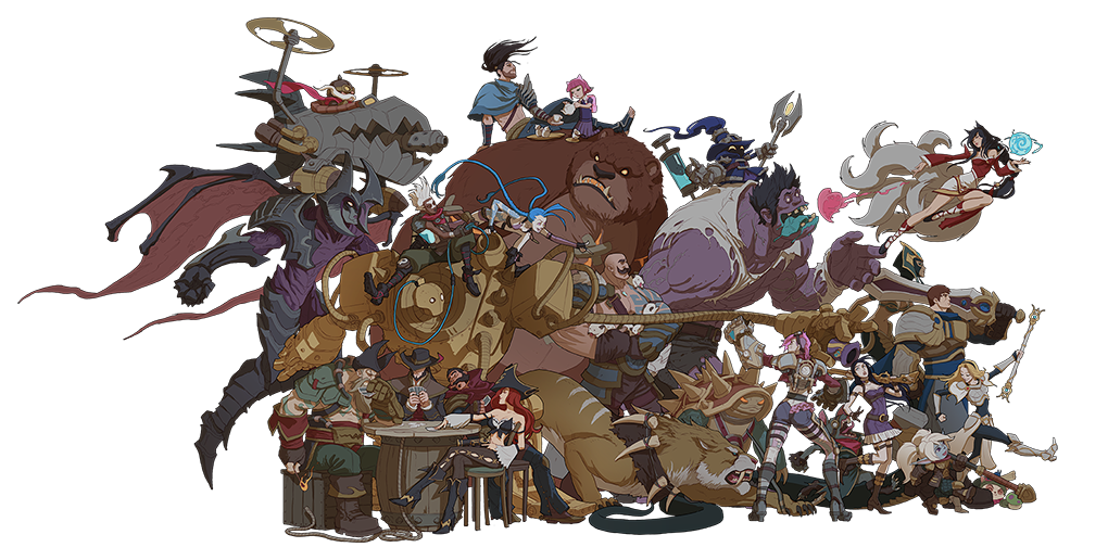 League Of Legends Characters Transparent PNG Image