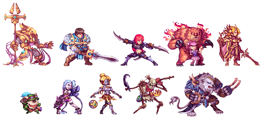 League Of Legends Characters Transparent PNG Image