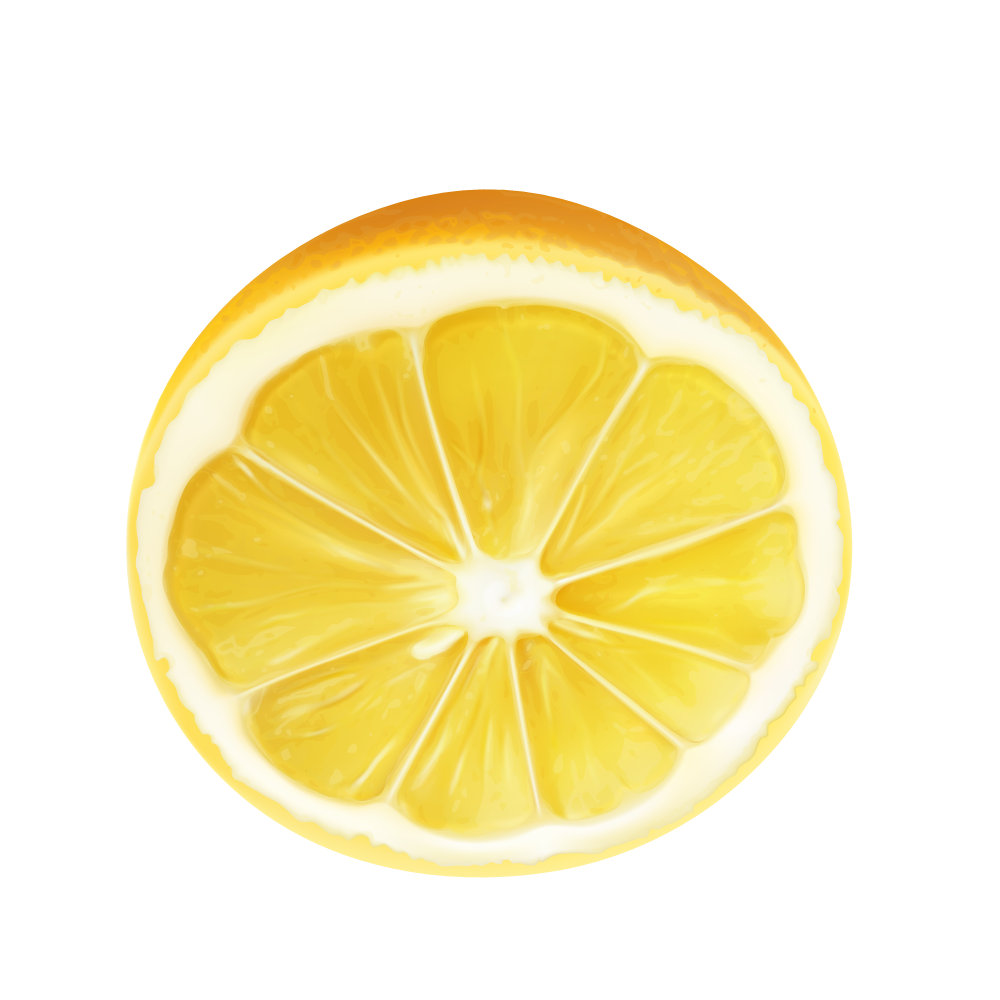 Lemon Half Transparent PNG Image
