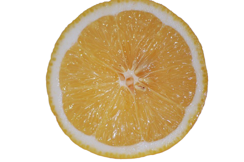 Lemon Half Transparent PNG Image