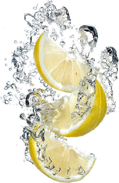 Splash Lemon Transparent PNG Image