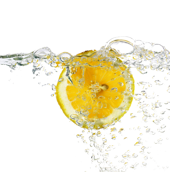 Splash Lemon Transparent PNG Image