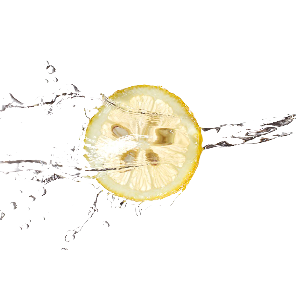 Splash Lemon Transparent PNG Image