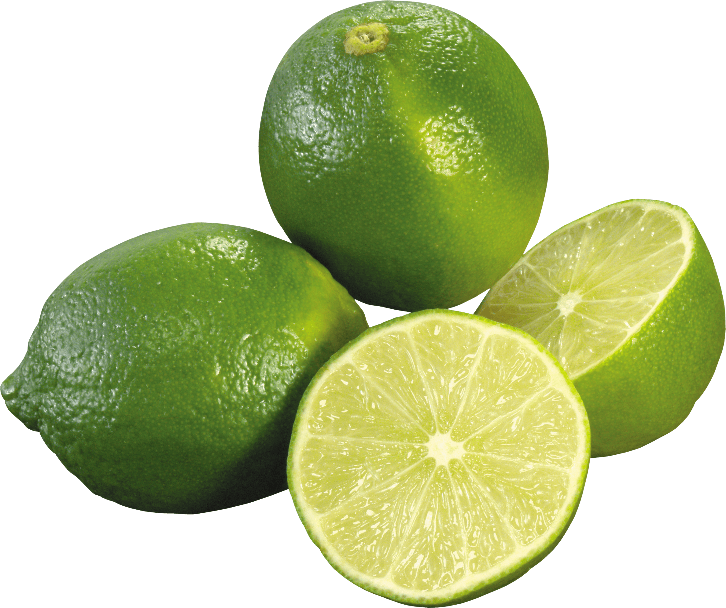 Green Lemon Transparent PNG Image