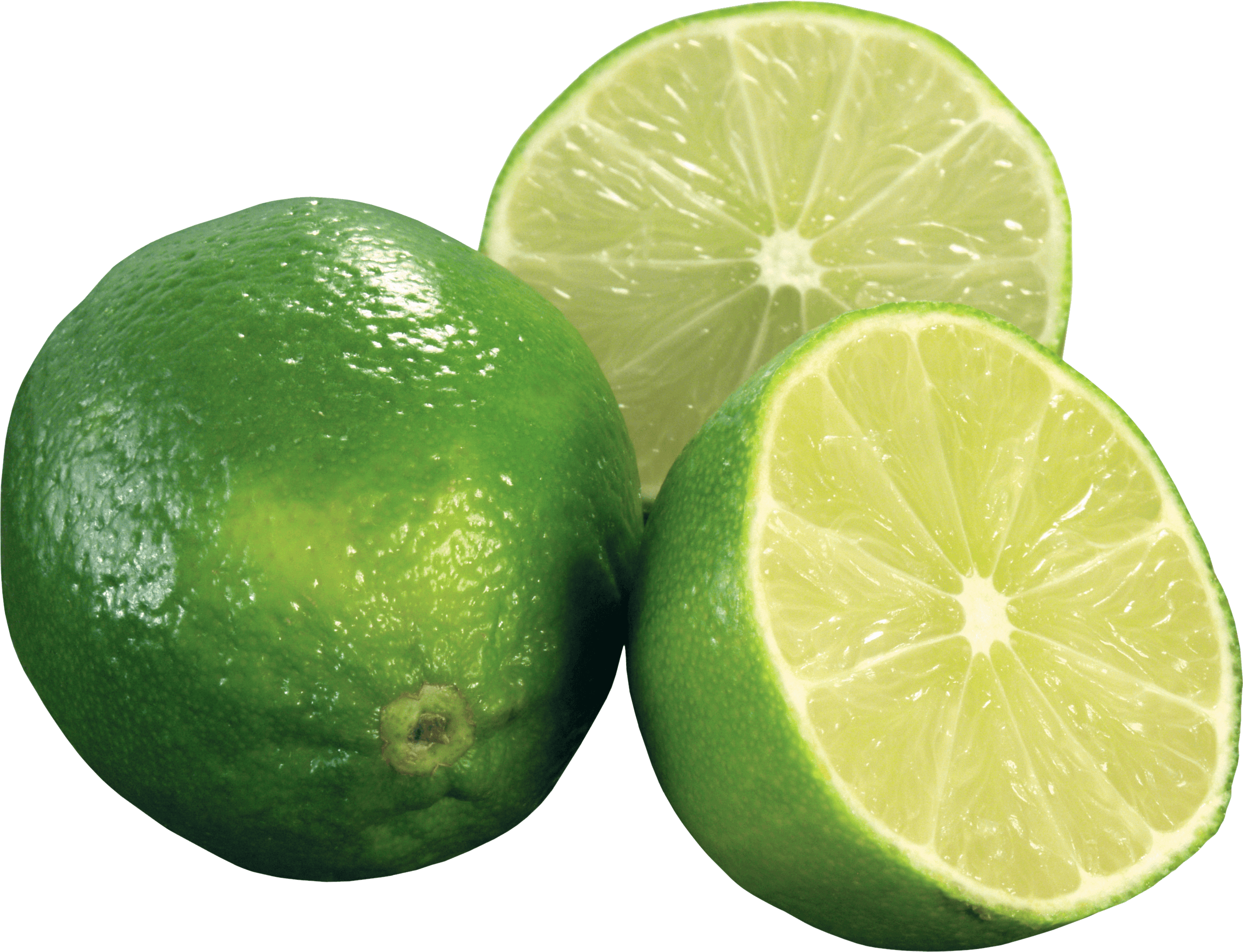 Green Lemon Transparent PNG Image
