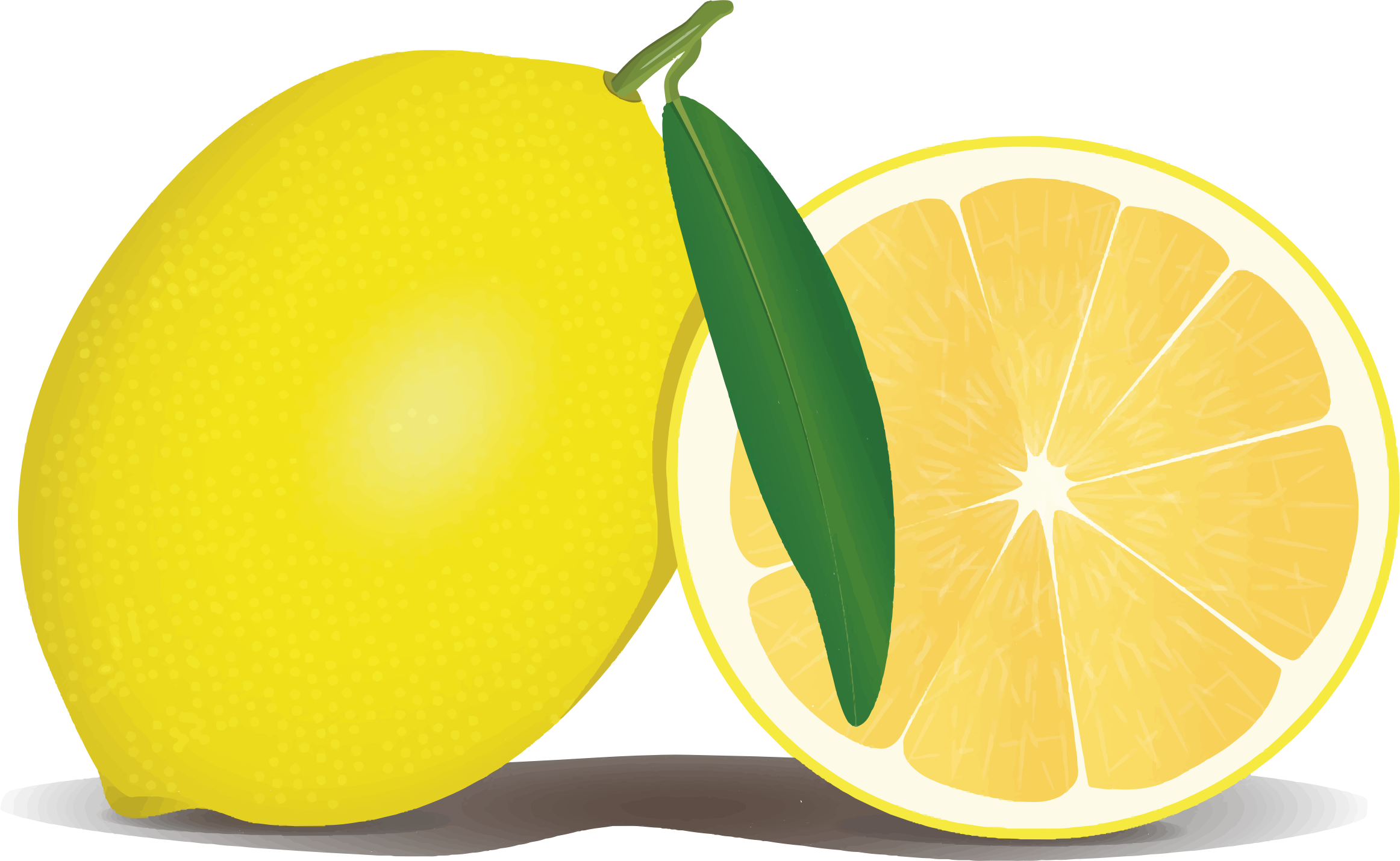 Lemon File Transparent PNG Image