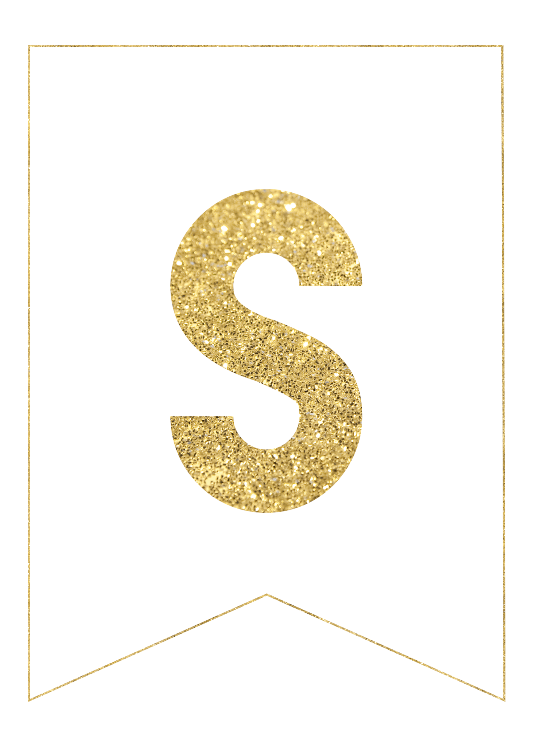 Alphabet Glitter Transparent PNG Image